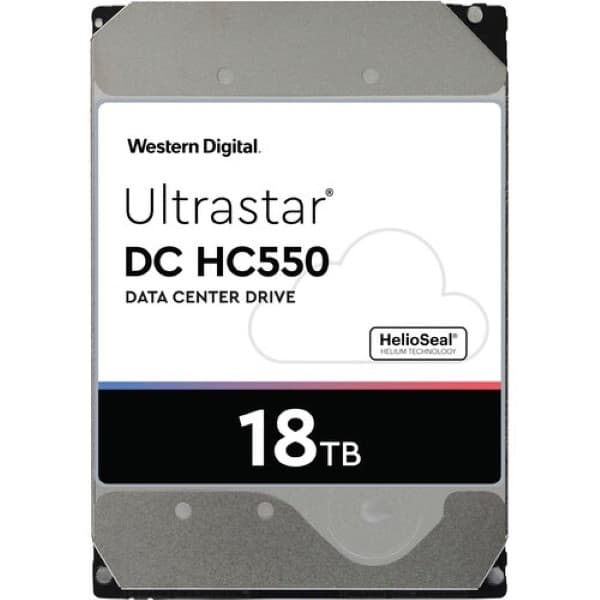 Western Digital Ultrastar DC HC550 18TB 3.5 inch Data Center SATA Hard Drive