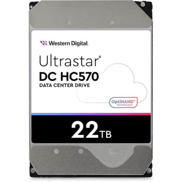 Western Digital Ultrastar DC HC570 22TB 3.5 inch Data Center SATA Hard Drive