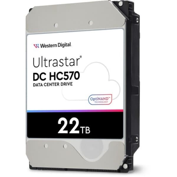 Western Digital Ultrastar DC HC570 22TB 3.5 inch Data Center SATA Hard Drive