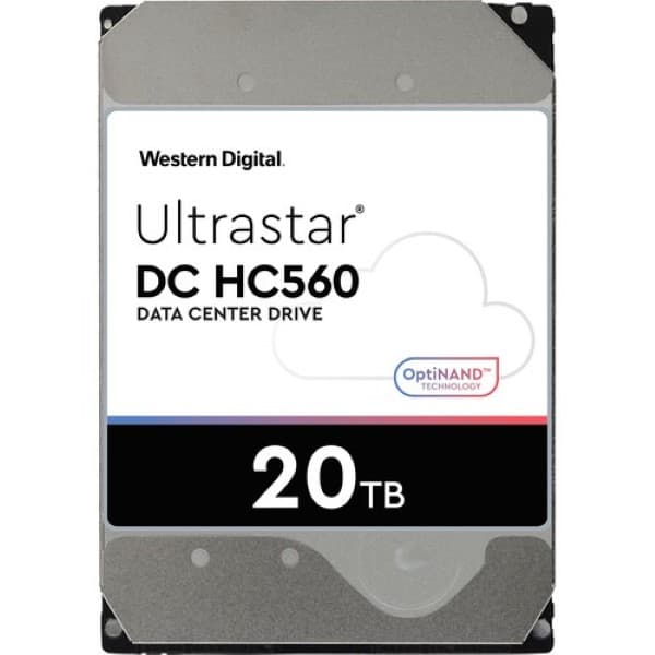 Western Digital Ultrastar DC HC560 20TB 3.5 inch Data Center SATA Hard Drive