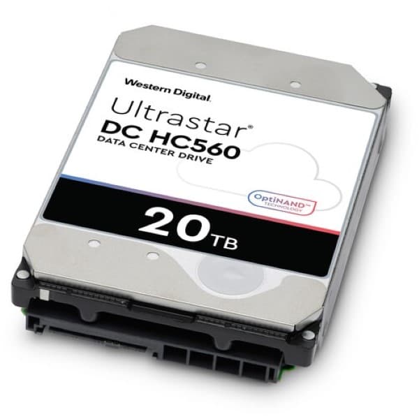 Western Digital Ultrastar DC HC560 20TB 3.5 inch Data Center SATA Hard Drive