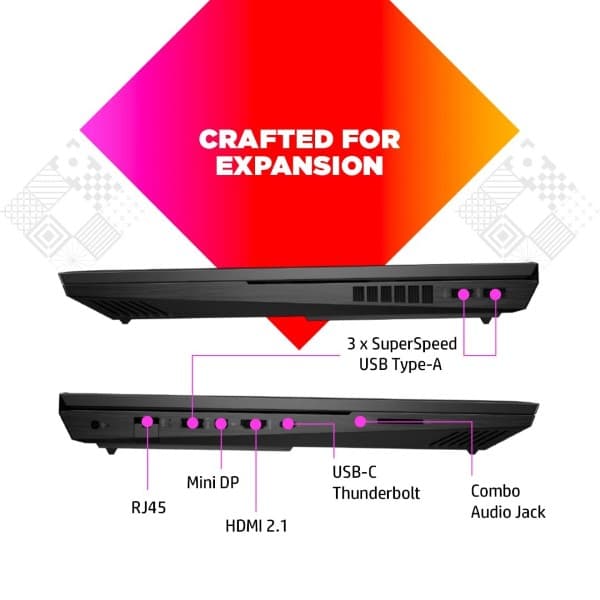 HP Omen 12th Gen Intel Core i9-12900HX 17.3 inch(43.9cm) QHD Gaming Laptop(32GB RAM/2TB SSD/RTX 3080Ti 16GB Graphics/165Hz/3ms Response Time/Win 11/MSO 2021/Backlit KB/B&O/Alexa/Xbox Pass)17-ck1023TX