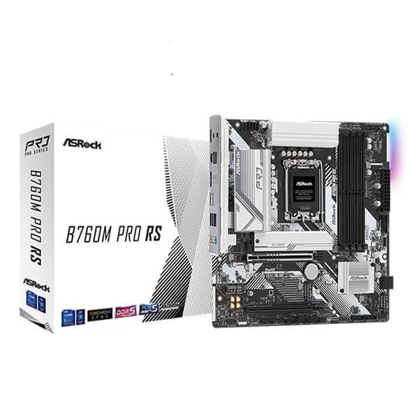 ASRock B760M Pro RS Motherboard Supports Intel 12th , 13th & 14th Gen Processors