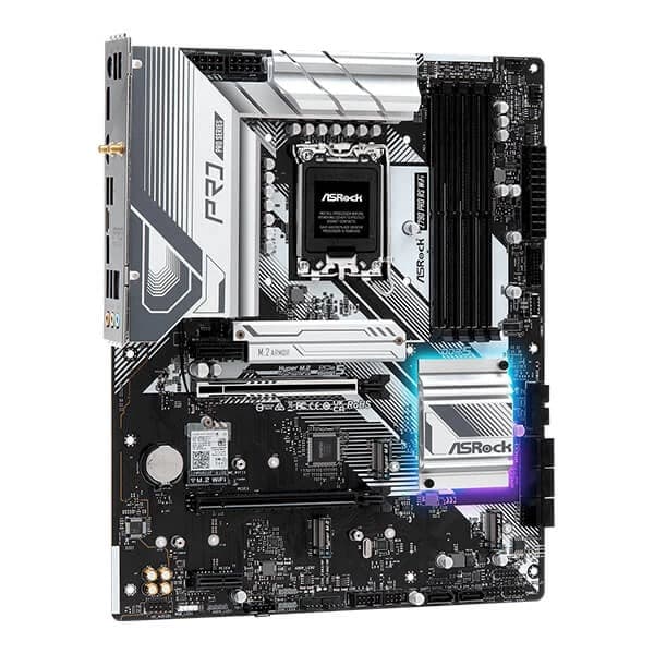 ASRock Z790 Pro RS WiFi Motherboard Supports Intel 12th , 13th & 14th Gen Processors