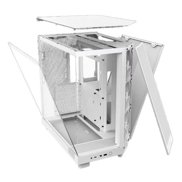 NZXT H6 Flow (ATX) Mid Tower Cabinet (White)