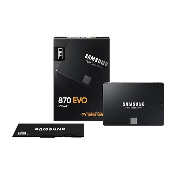 Samsung 870 EVO 1TB 2.5 inch SATA SSD
