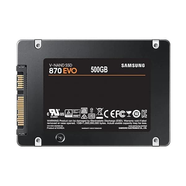 Samsung 870 EVO 500GB 2.5 inch SATA SSD