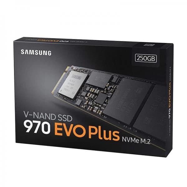 Samsung 970 EVO Plus 250GB M.2 NVMe Gen3 SSD
