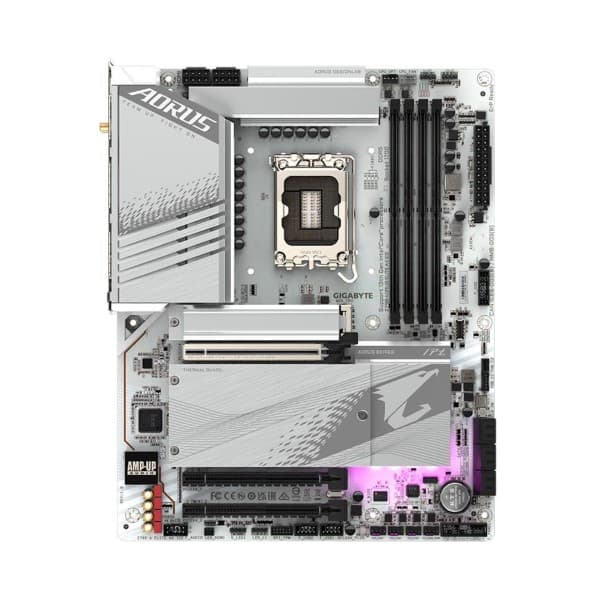 Gigabyte Z790 Aorus Elite AX Ice LGA 1700 Intel 13th Gen DDR5 Motherboard Supports Intel 12th, 13th & 14th Gen Processors