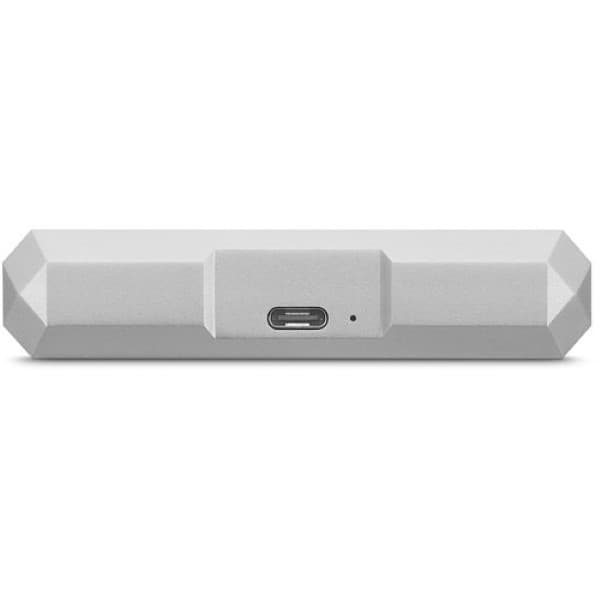 LaCie Mobile Drive 4TB External Drive - Moon Silver