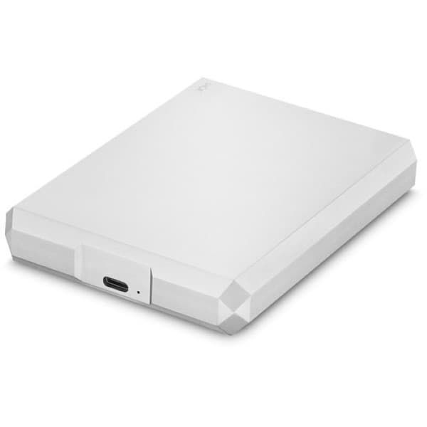 LaCie Mobile Drive 4TB External Drive - Moon Silver