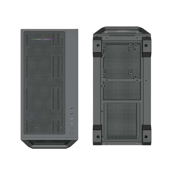 Ant Esports 611 Air ARGB (ATX) Mid Tower Cabinet (Black)