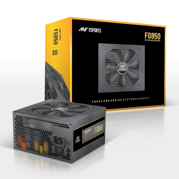 Ant Esports FG850 850 Watt 80 Plus Gold SMPS