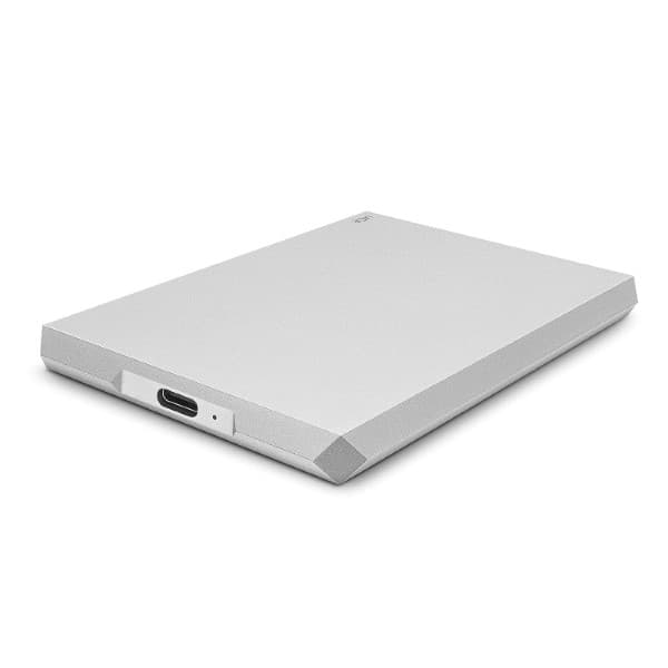 LaCie Mobile Drive 2TB External Hard Drive - Silver