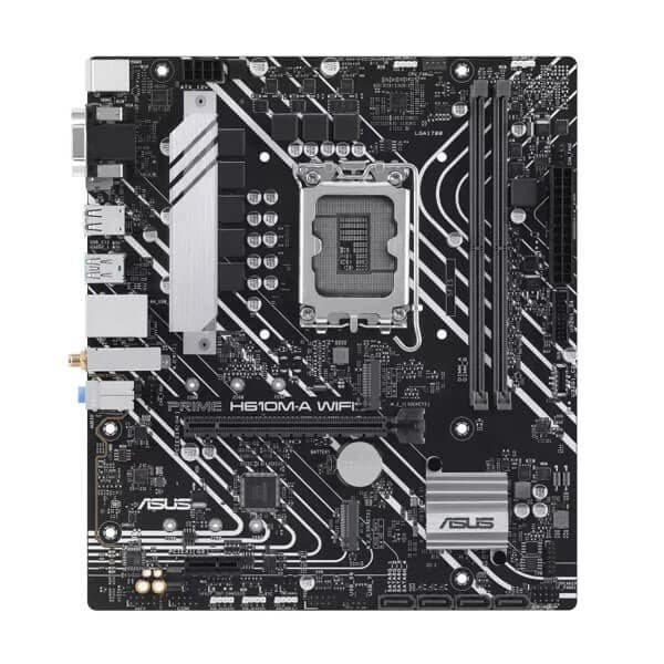 Asus Prime H610M-A WIFI Motherboard Supports Intel 12th, 13th & 14th Gen Processors
