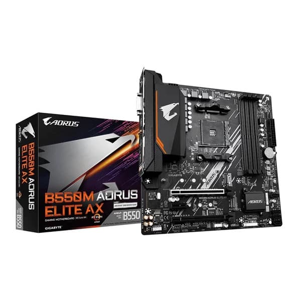 Gigabyte B550M Aorus Elite AX (Wi-Fi) Motherboard