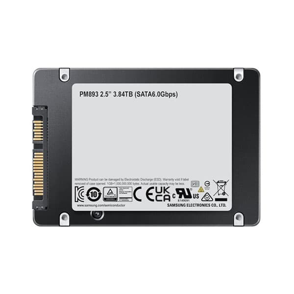 Samsung PM893 3.84TB 2.5 inch SATA SSD