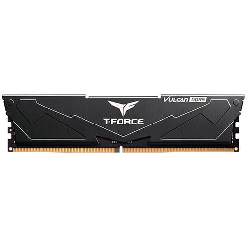 Teamgroup Team T-FORCE Vulcan 32GB (1 X 32GB) DDR5 5600MHz CL36 RAM (Black)