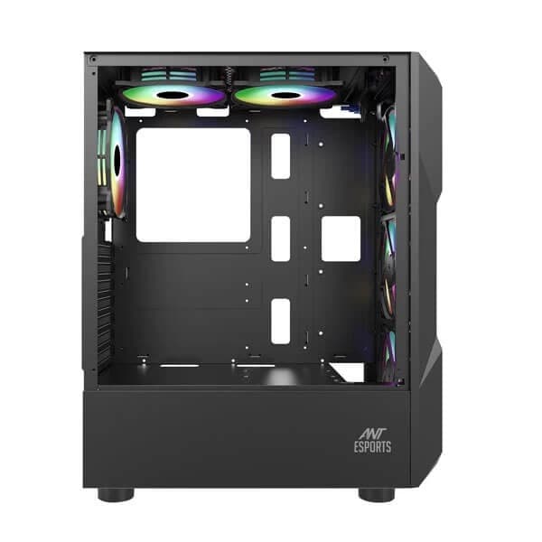 Ant Esports ICE-300 Mesh V2 ARGB (ATX) Cabinet (Black)
