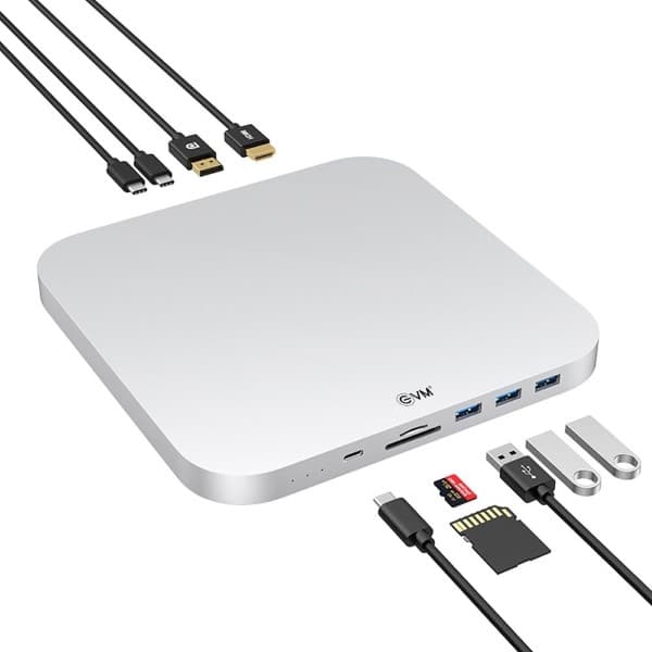 EVM USB-C Hub Docking Station With HDMI For Mac Mini/Mac Studio (MINI HUB PRO MAX)
