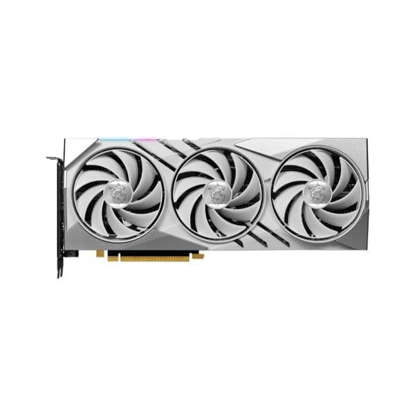 MSI GeForce RTX 4070 Super 12G Gaming X Slim Graphics Card (White)