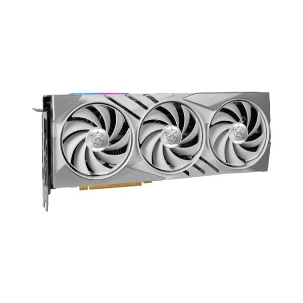 MSI GeForce RTX 4070 Super 12G Gaming X Slim Graphics Card (White)