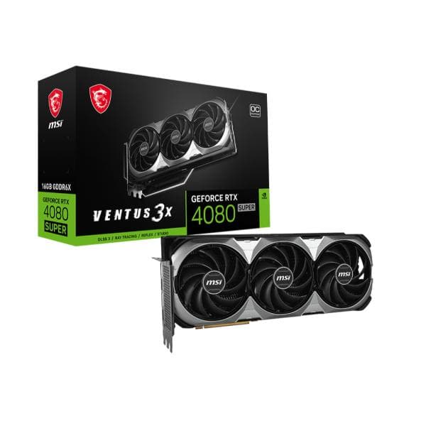 MSI GeForce RTX 4080 SUPER 16G VENTUS 3X OC Graphics Card