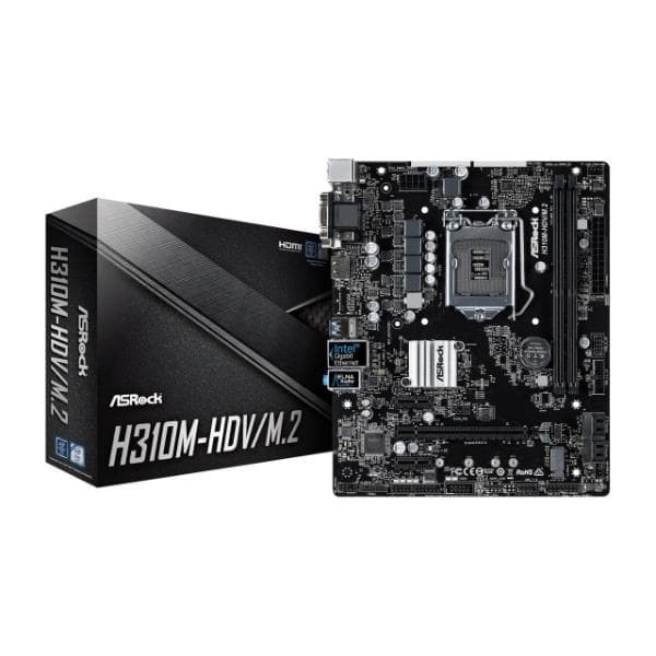 Asrock H310M-HDV/M.2 Intel LGA 1151 mATX Motherboard