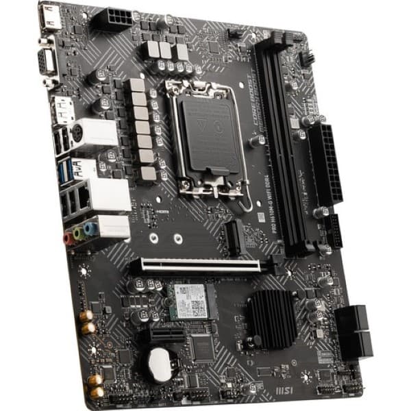 MSI Pro H610M-G Wifi DDR4 Intel LGA 1700 mATX Motherboard Supports Intel 12th , 13th & 14th Gen Processors
