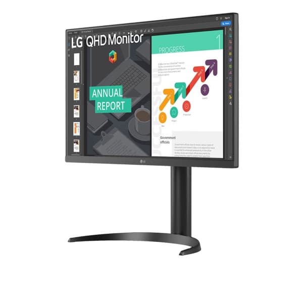 LG 27QN850-B 27 (68.58cm) QHD Ergo IPS Monitor with USB Type-C
