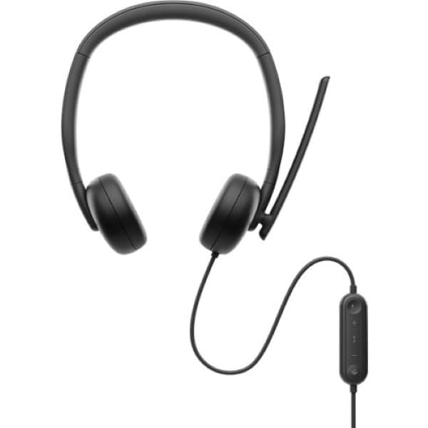 Dell WH3024 Wired Headset Black