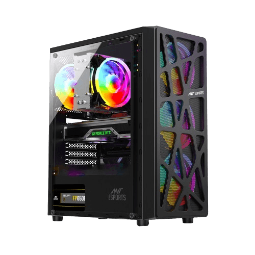 Ant Esports Elite 1100 Gaming Cabinet, Black