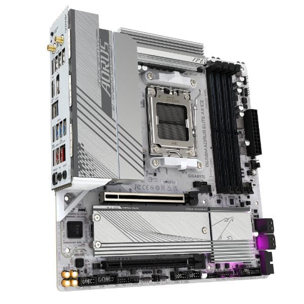 Gigabyte B650M Aorus Elite AX ICE mATX Motherboard