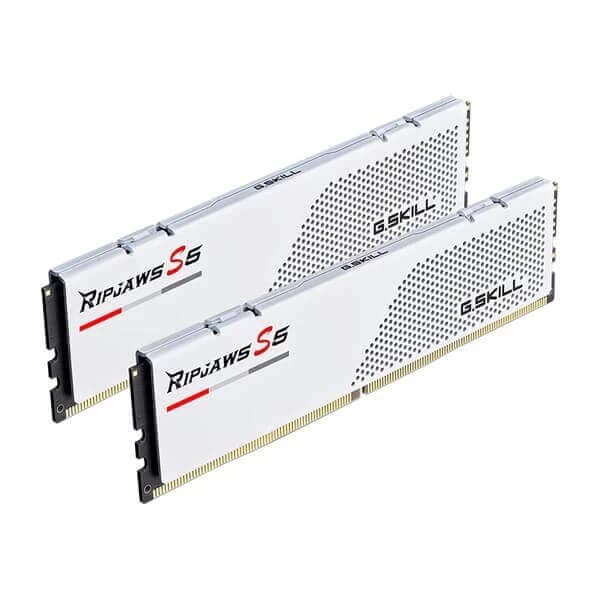G.SKILL Ripjaws S5 32GB (16GBx2) 6000MHz DDR5 CL30 Desktop RAM (F5-6000J3040F16GX2-RS5W)