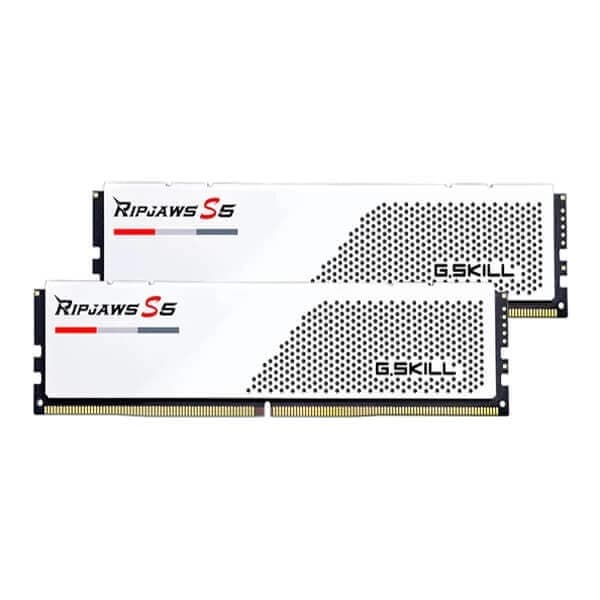 G.SKILL Ripjaws S5 32GB (16GBx2) 6000MHz DDR5 CL30 Desktop RAM (F5-6000J3040F16GX2-RS5W)