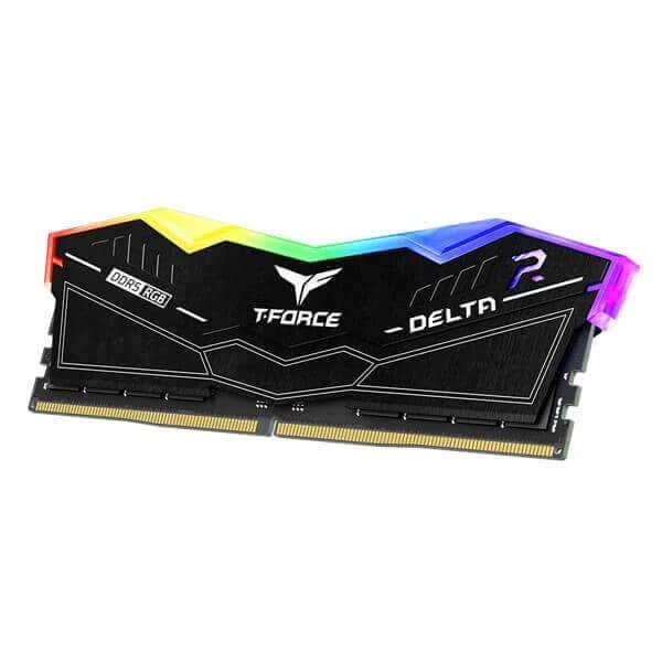 TeamGroup T-Force Delta RGB 16GB (16GBx1) DDR5 5200MHz CL40 Desktop RAM (Black)