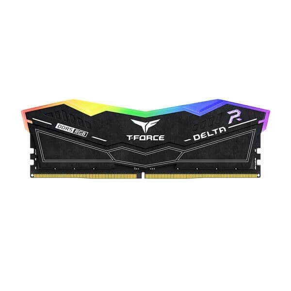 TeamGroup T-Force Delta RGB 16GB (16GBx1) DDR5 5200MHz CL40 Desktop RAM (Black)