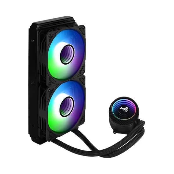 Aerocool Mirage L240 Argb 240Mm Cpu Liquid Cooler (Black)