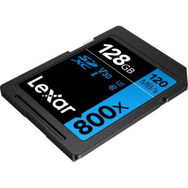 Lexar 128GB High-Performance 800x SDXC Memory Card