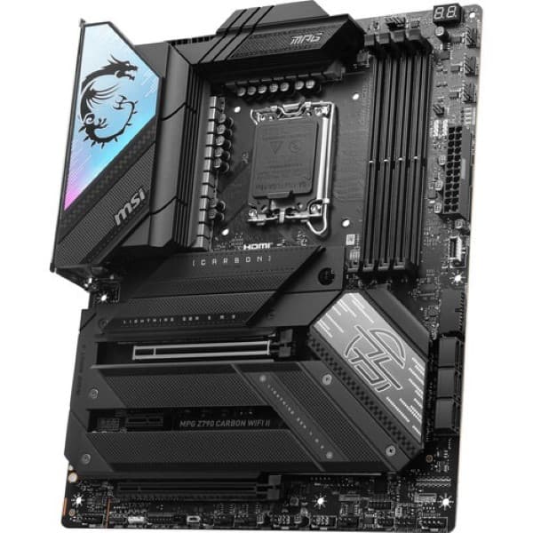MSI MPG Z790 Carbon Wifi II ATX LGA 1700 Motherboard Supports Intel 12th , 13th & 14th Gen Processors