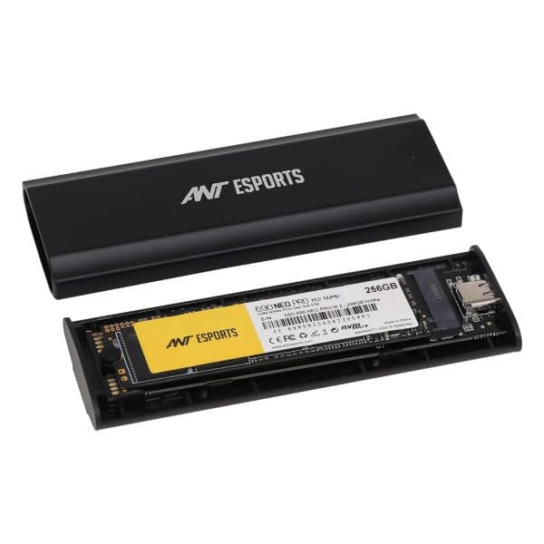 Ant Esports AENE201 M.2 NGFF & NVMe SSD Enclosure