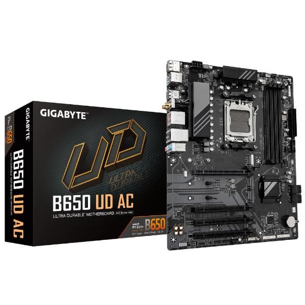 Gigabyte B650 UD AC (rev. 1.0) AM5 ATX Wifi AMD Motherboard