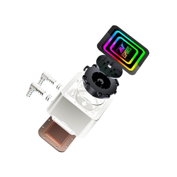 Ant Esports ICE-Infinite 240 ARGB CPU Liquid Cooler – White