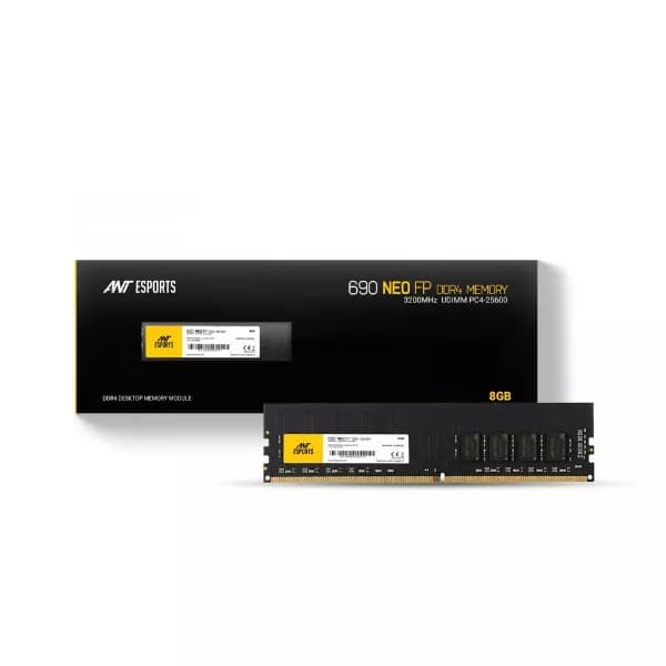 Ant Esports 690 Neo FP 8GB (1 X 8GB) DDR4 3200Mhz Desktop RAM