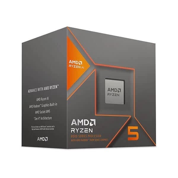 AMD Ryzen 5 8600G AM5 Desktop Processor (5 GHz/ 6 Cores / 12 Threads)