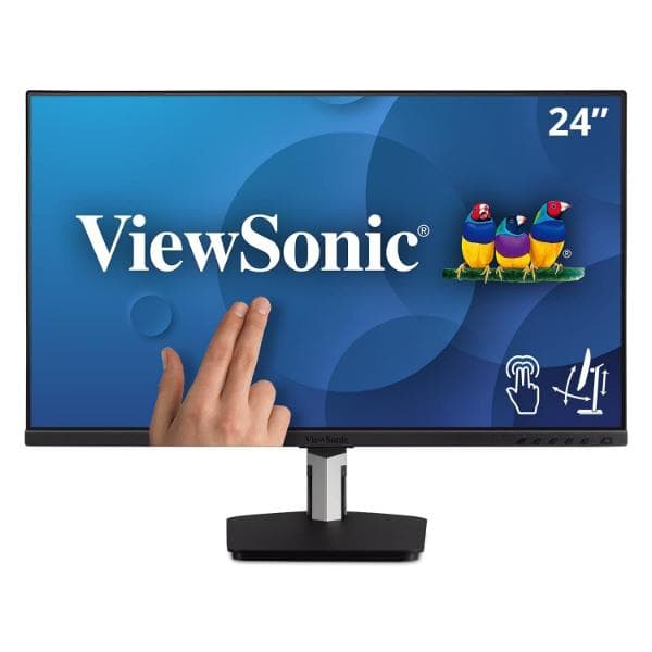 ViewSonic TD2455 24" FHD IPS Touch Monitor Black
