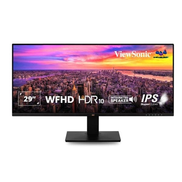 ViewSonic VA2932-MHD 29" WFHD IPS Wide Screen Monitor Black