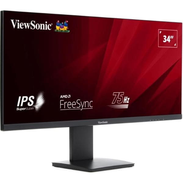 ViewSonic VA3456-MHDJ 34" UWQHD Free Sync Ultra Wide Monitor Black
