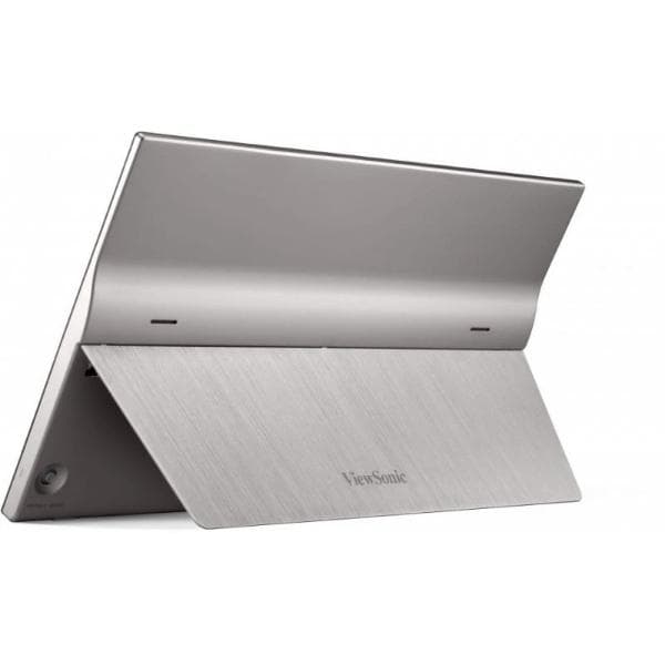 ViewSonic TD1655 16" FHD IPS Portable Touch Monitor Metallic Silver