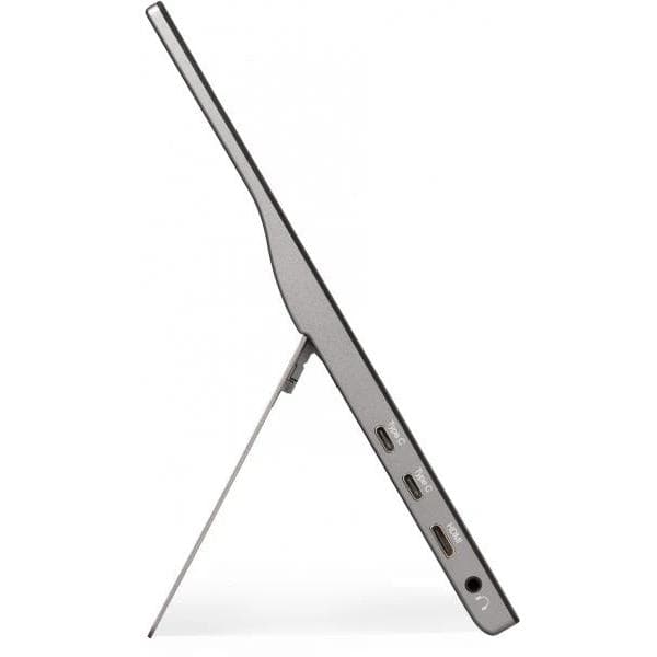 ViewSonic TD1655 16" FHD IPS Portable Touch Monitor Metallic Silver